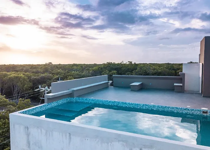 Tulum Retreat 2Br 2.5Ba W/ Rooftop Pool